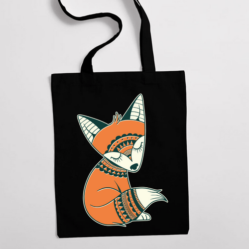 Eко чанта "Tribal Fox" - 2