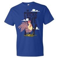Мъжка тениска "Chicks Love" - small - 0