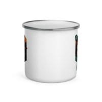 Емайлирано канче "Космически баскетбол" - small - 2