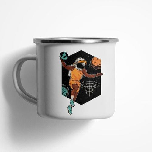 Емайлирано канче &amp;quot;Космически баскетбол&amp;quot; - 1