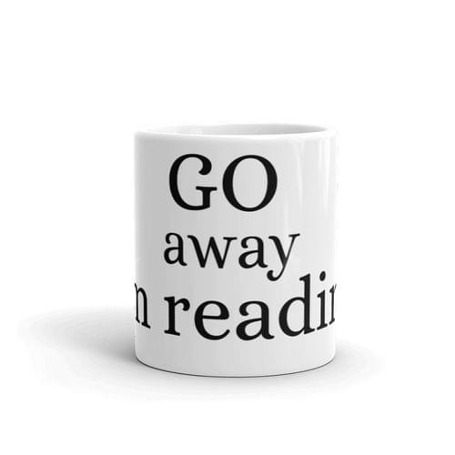 Чаша "Go Away I'm Reading" - 2