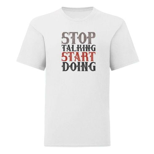 Тениска &amp;quot;Stop Talking&amp;quot; (детска)