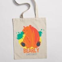 Еко чанта "Bearly Dressed" - small - 1