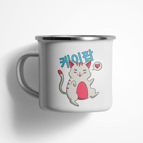 Емайлирано канче &amp;quot;K-pop Kitty&amp;quot; - 1