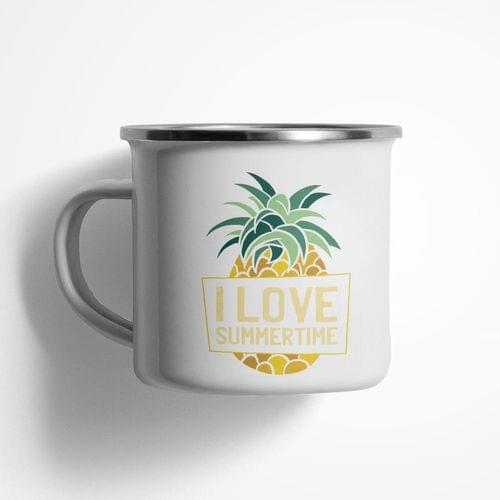 Емайлирано канче &amp;quot;Summertime&amp;quot; - 1