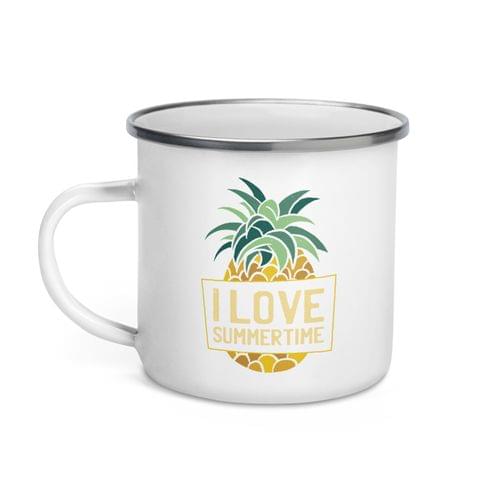 Емайлирано канче "Summertime" - 2