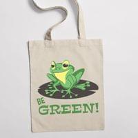 Еко чанта "Be Green" - small - 1