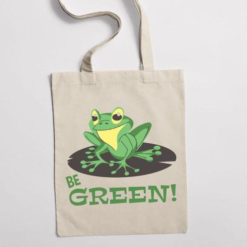 Еко чанта "Be Green" - 2
