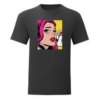 Мъжка тениска "Pop Art Girl" - small - 2