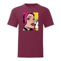 Мъжка тениска "Pop Art Girl" - small - 3