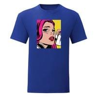 Мъжка тениска "Pop Art Girl" - small - 5