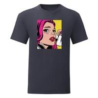 Мъжка тениска "Pop Art Girl" - small - 6