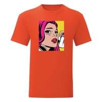 Мъжка тениска "Pop Art Girl" - small - 7