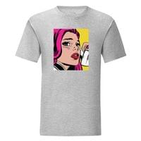 Мъжка тениска "Pop Art Girl" - small - 8