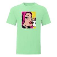 Мъжка тениска "Pop Art Girl" - small - 12