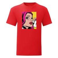 Мъжка тениска "Pop Art Girl" - small - 13