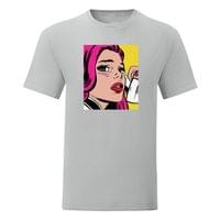 Мъжка тениска "Pop Art Girl" - small - 16