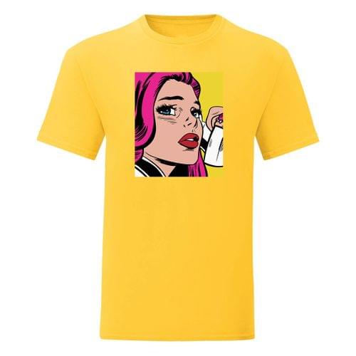 Мъжка тениска &amp;quot;Pop Art Girl&amp;quot; - 1