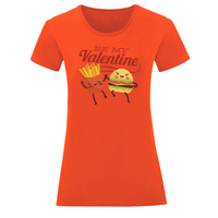 Тениска "Моята валентинка" (дамска) - small - 2