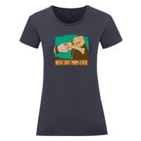 Дамска тениска "Best Cat Mom" - small - 3