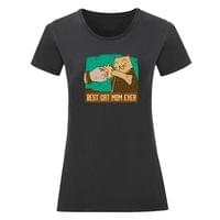Дамска тениска "Best Cat Mom" - small - 9
