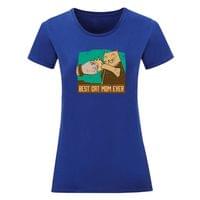 Дамска тениска "Best Cat Mom" - small - 10