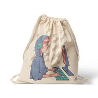 Мешка "Coding Girl" - small - 0
