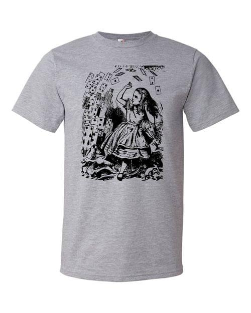 Мъжка тениска &amp;quot;Алиса и картите за игра&amp;quot; - 1