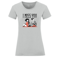 Тениска "Miss You" (дамска) - small - 4