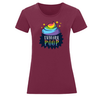 Тениска "Unicorn Poop" (дамска) - small - 2