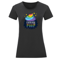 Тениска "Unicorn Poop" (дамска) - small - 3