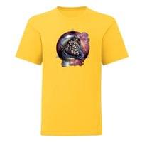 Тениска "Космическа зебра" (детска) - small - 5