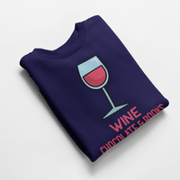 Ватирана блуза "Wine Chocolate Books" - small - 2
