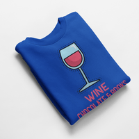 Ватирана блуза "Wine Chocolate Books" - small - 5