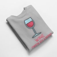 Ватирана блуза "Wine Chocolate Books" - small - 7