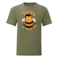 Мъжка тениска "Bee The Difference" - small - 0