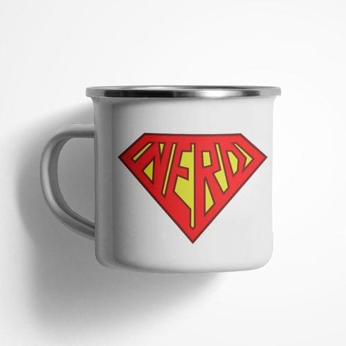 Емайлирано канче &amp;quot;Super Nerd&amp;quot; - 1