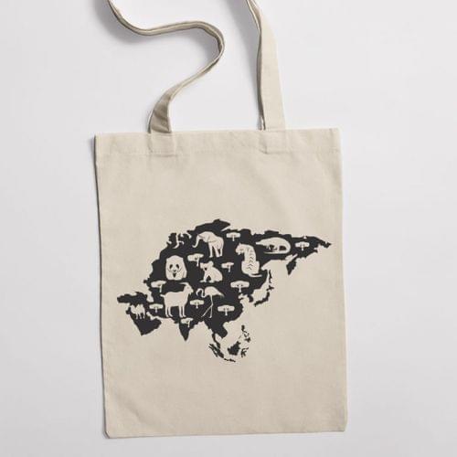 Eко чанта &amp;quot;Животните в Азия&amp;quot; - 1