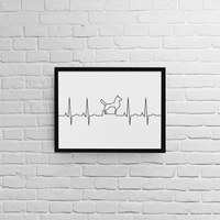 Постер с рамка "Heartbeat: Куче" - small - 1