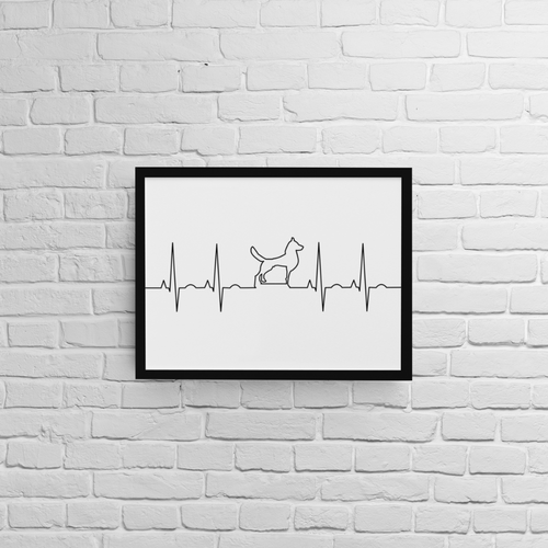 Постер с рамка "Heartbeat: Куче" - 2