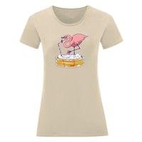 Дамска тениска "Drinking Flamingo" - small - 5