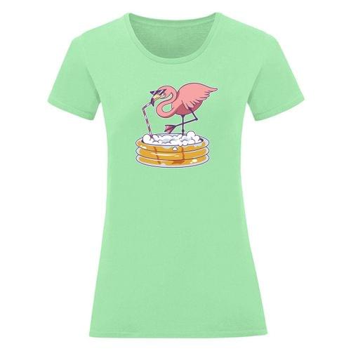 Дамска тениска "Drinking Flamingo" - 2