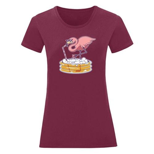 Дамска тениска &amp;quot;Drinking Flamingo&amp;quot; - 1