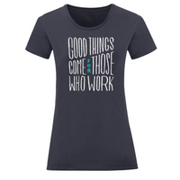 Дамска тениска "Good things" - small - 17