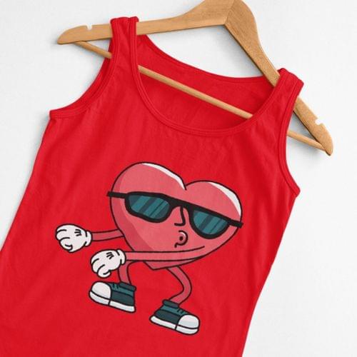 Дамски потник "Heart Flossing" - 2