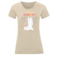 Тениска "Summer Unicorn" (дамска) - small - 5 Тениска "Summer Unicorn" (дамска) - small - 5