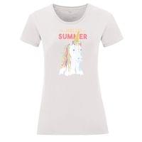 Тениска "Summer Unicorn" (дамска) - small - 10 Тениска "Summer Unicorn" (дамска) - small - 10