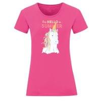 Тениска "Summer Unicorn" (дамска) - small - 13 Тениска "Summer Unicorn" (дамска) - small - 13