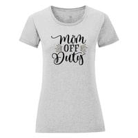Дамска тениска "Mom Off Duty" - small - 4