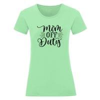 Дамска тениска "Mom Off Duty" - small - 6